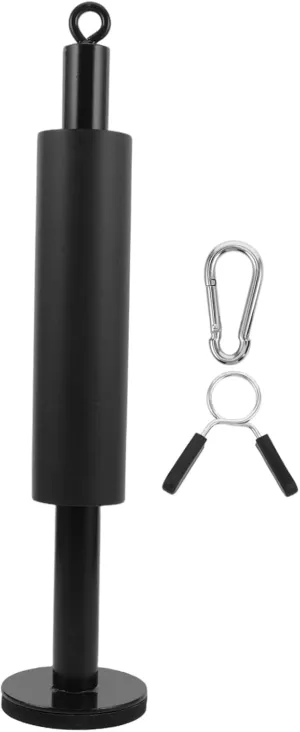 1 Set Weight Bar Locking Clips with Hexagonal Wrench Pulley Weight System Accessories for Arm Muscle Training Easy to Install Gym Equipment for Enhanced Strength and Endurance
