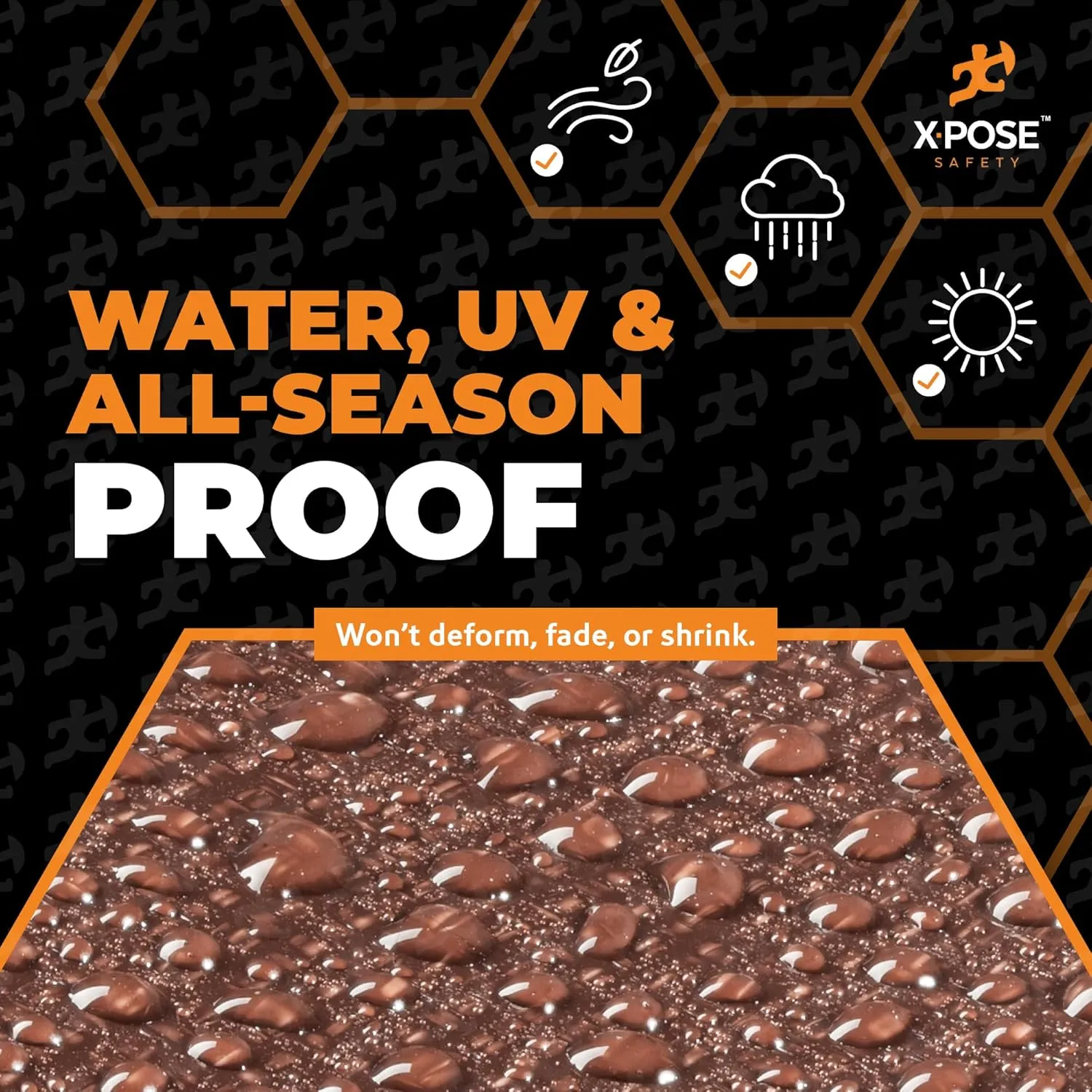 12' x 16' Brown/White Ultra Heavy Duty Tarp - 20 Mil Tarps Heavy Duty Waterproof 12x16 - Extra Large Outdoor Tarp, Waterproof Tarp Cover for Rain Camping, Tent Tarp, UV Protection, Reinforced Corners