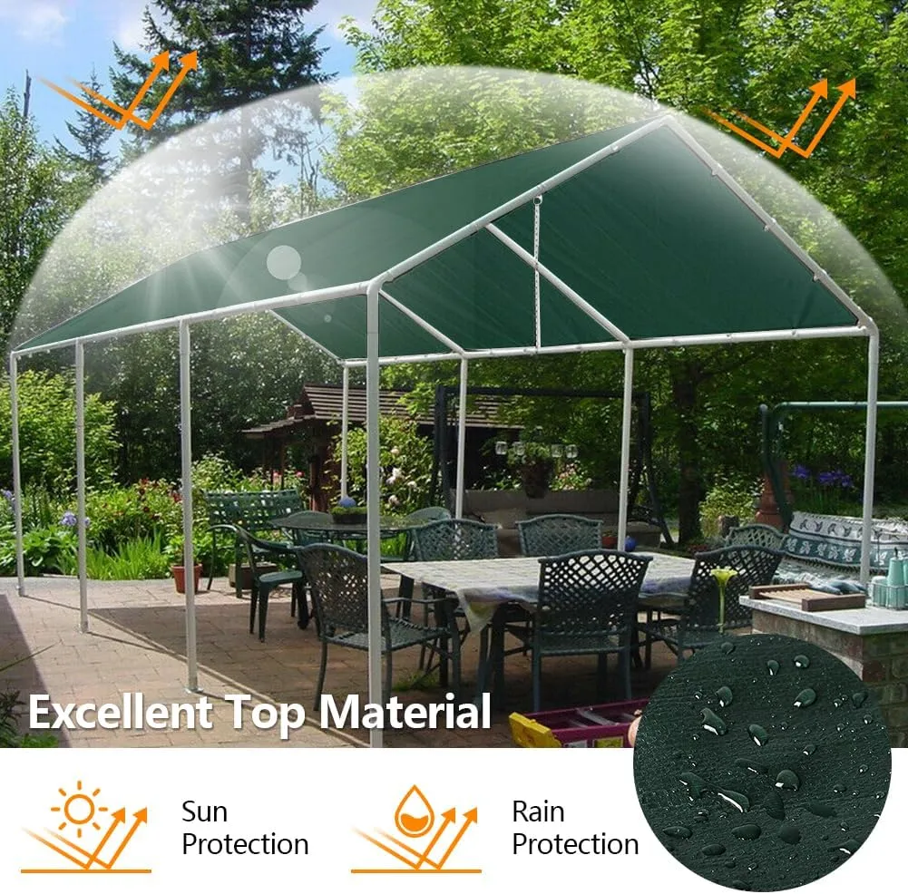 12x30 Feet Waterproof Tarp, 5 mil Multi-Purpose Tarp Cover, UV Resistant, Tear and Color Fade Resistant, Polyethylene Tarp1 for Outdoor Camping Pools Car Tents
