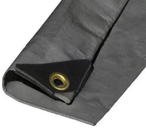 14'X16' Extra Heavy Duty 12 mil Silver Tarp 3 Ply Coated Reinforced Canopy 6 oz 3 Layer (Includes Tarps Tools and Toys Maintenance Manual)