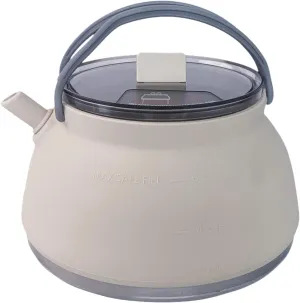 1.5L Camping Kettle Cookware for Tea and Coffee, Foldable Pot for Outdoor Use