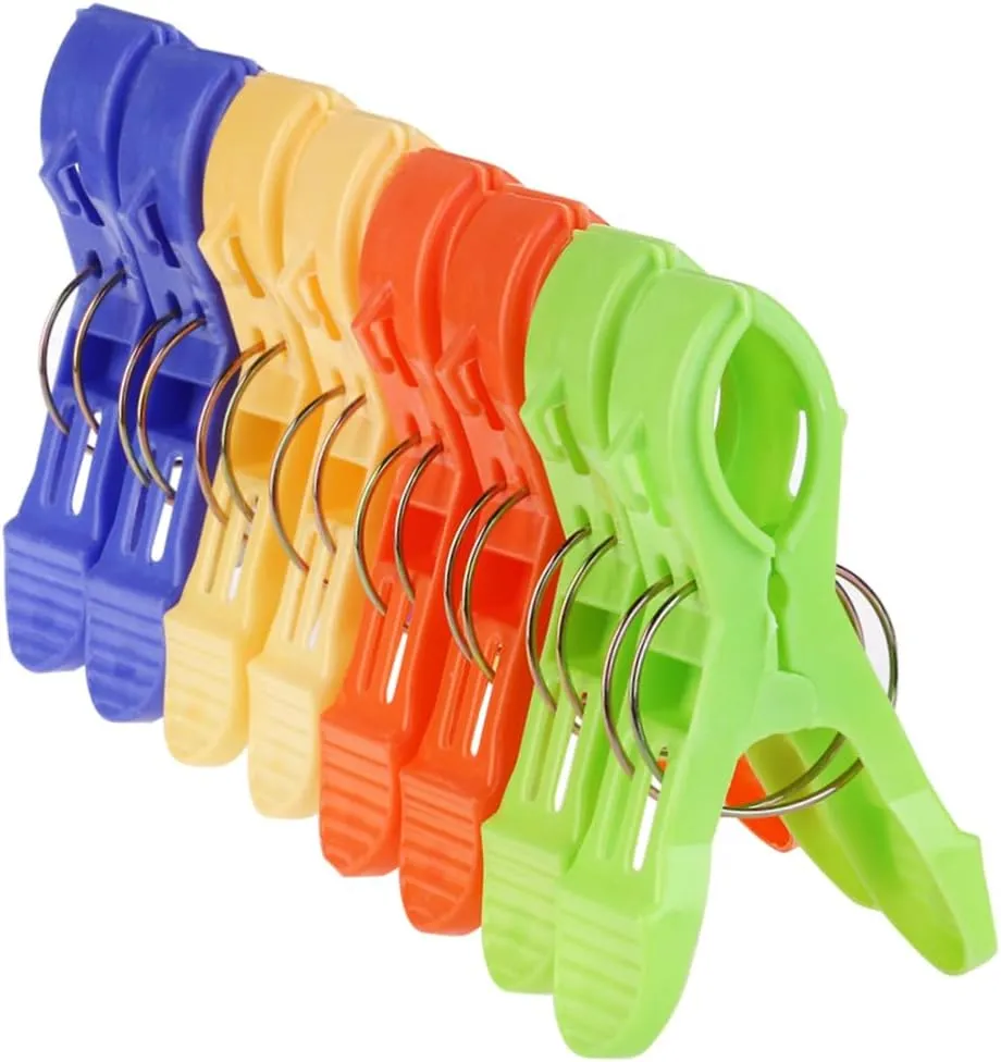 16pcs Heavy Duty Tent Clamp Tarp Snaps for Outdoor Camping Awnings and Tarps Strong Barb Design for Instant Anchor Points and Secure Fastening