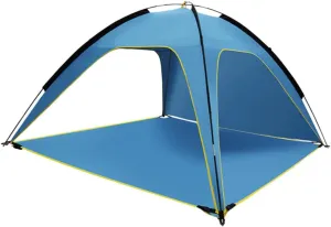 1pc Outdoor Camping Tent Instant Setup Beach Canopy Uv Spacious Sided Design Lightweight Portable for Hiking Picnic and Travel