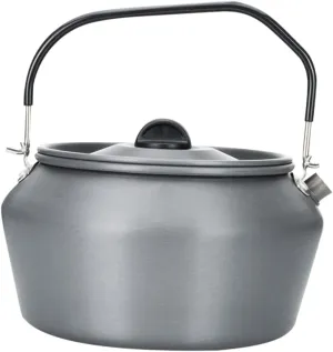 1pc Outdoor Kettle Cool Collapsible Water Camping Gas Camping Stove Gas Portable Hot Water Urn Saucepan Grill Kettles Teapot Camping Cookware Teakettle for outside Stainless Steel