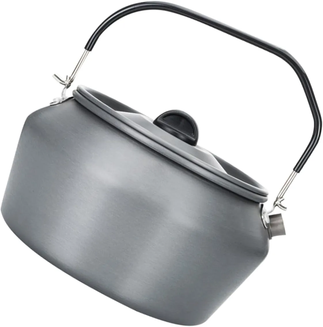 1pc Portable Water Kettle Lightweight Tea Pot for Outdoor Camping Ergonomic Handle for Hiking and Picnics for Boiling Water and Making Tea