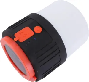1PC Solar Tent Light with USB Rechargeable Battery Multi Purpose Outdoor Emergency Lamp for Camping Hiking BBQ and More Random Color with Gentle Illumination Random Color
