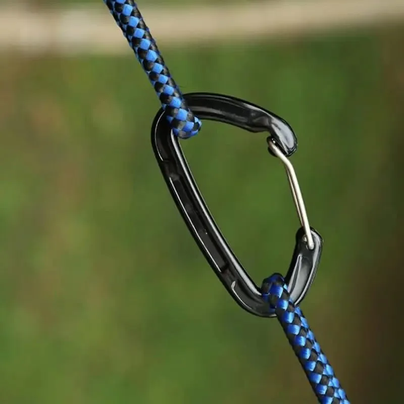 1PCS Durable Carabiner Aluminum Backpack Hammock Camping Hiking Equipment Carabiner