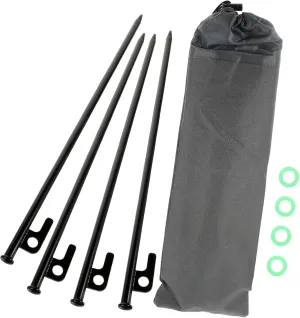 1set Outdoor Camping Tent Stakes Heavy-Duty Pegs with Glow Support for and Tents for Windy Conditions and