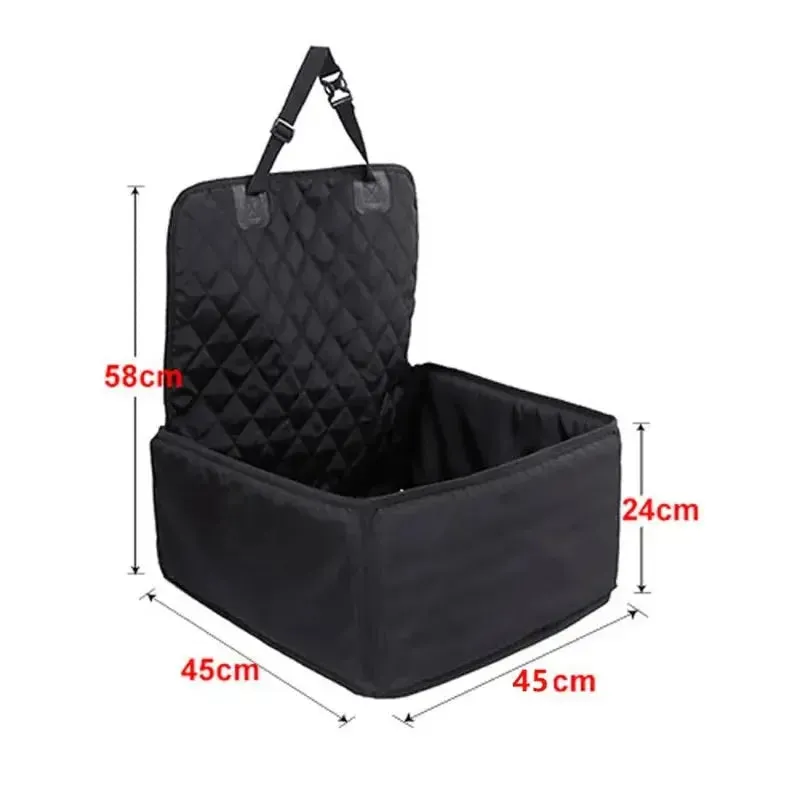 2-in-1 Waterproof Dog Car Seat Cover Hammock & Protector