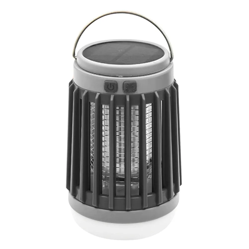 2 In1 LED USB Solar Power Mosquito Killer Lamp