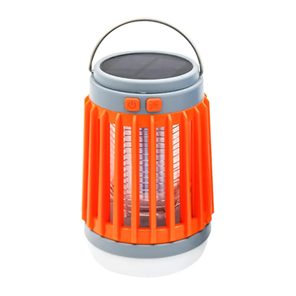 2 In1 LED USB Solar Power Mosquito Killer Lamp