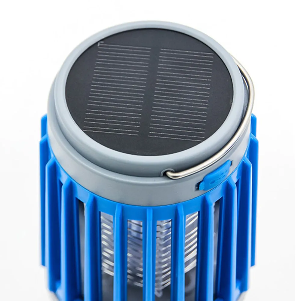 2 In1 LED USB Solar Power Mosquito Killer Lamp