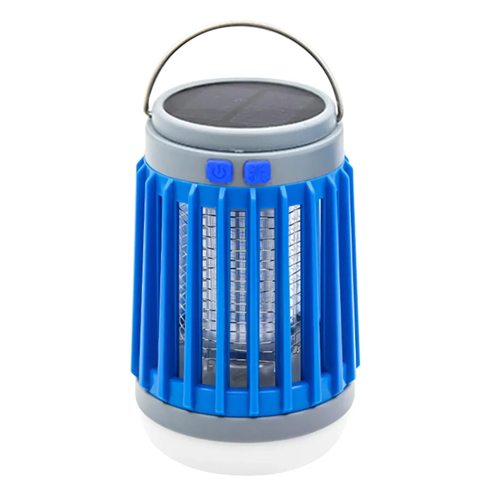 2 In1 LED USB Solar Power Mosquito Killer Lamp