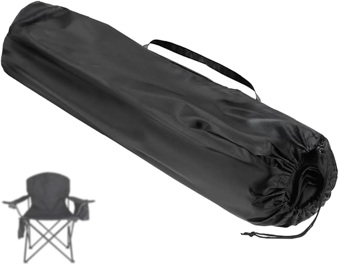 2 Pack Outdoor Portable Chair, Foldable Camping Chair, Yoga Mat, Hammock, Fishing Rod, Tripod, Tent, Umbrella Replacement Bags - Nylon Storage Bags with Handles for Travel(Chair is Not Included)