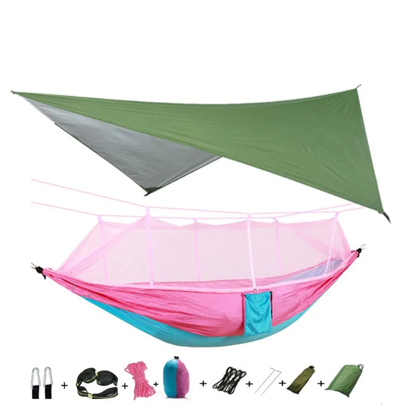 2 Person Hammock with Mosquito Net