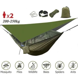 2 Person Hammock with Mosquito Net