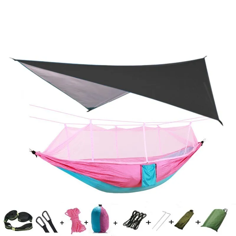 2 Person Hammock with Mosquito Net