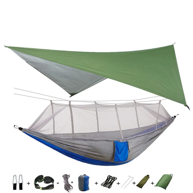 2 Person Hammock with Mosquito Net