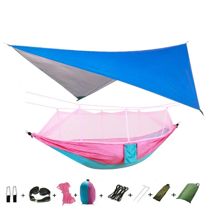 2 Person Hammock with Mosquito Net