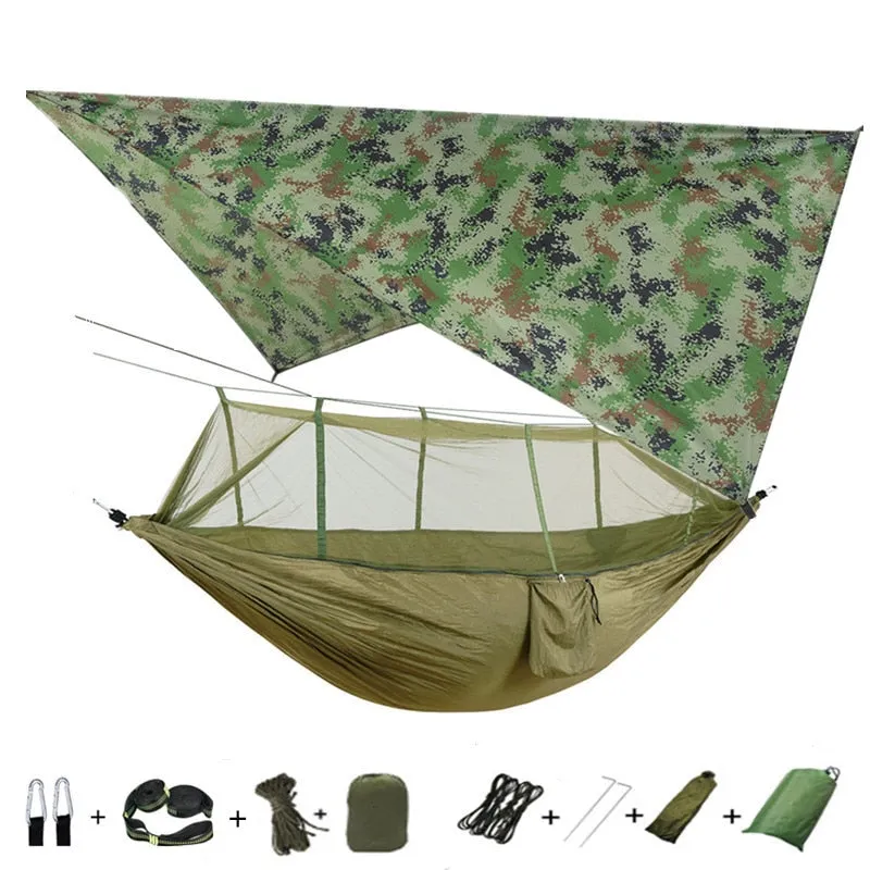 2 Person Hammock with Mosquito Net