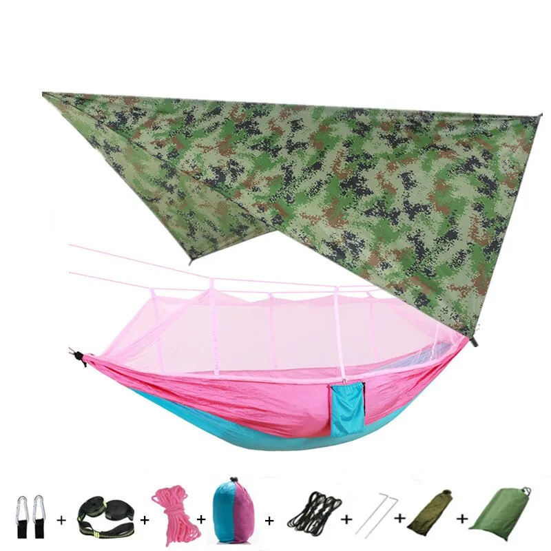 2 Person Hammock with Mosquito Net