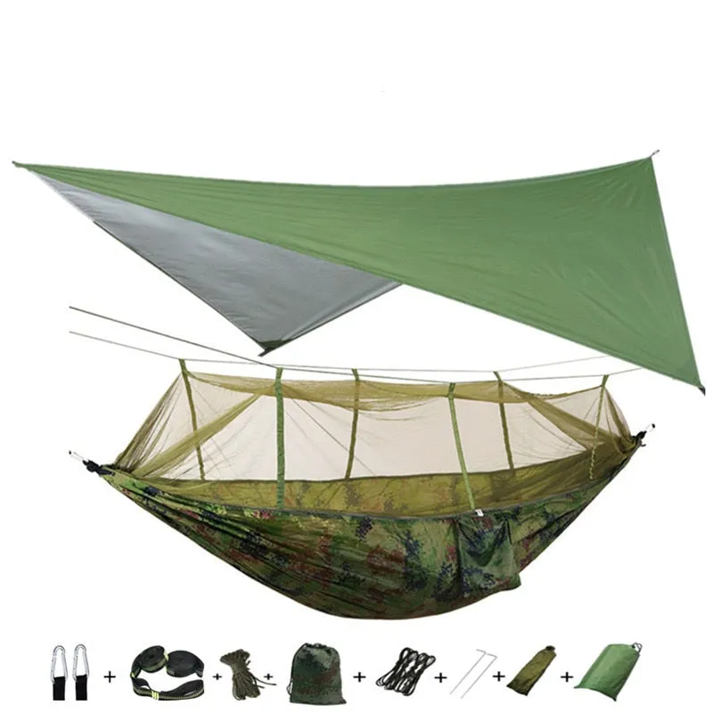 2 Person Hammock with Mosquito Net