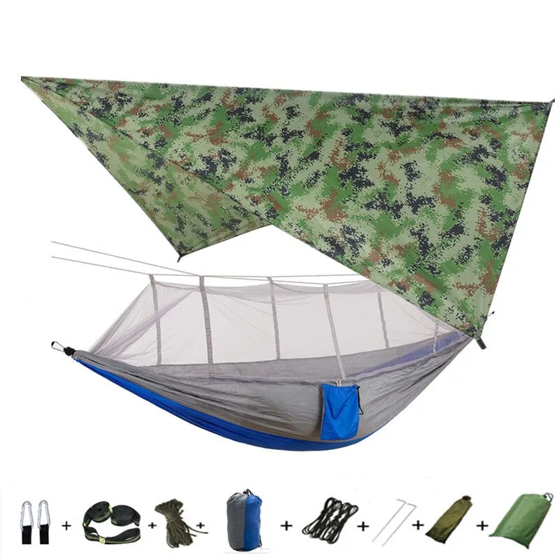 2 Person Hammock with Mosquito Net
