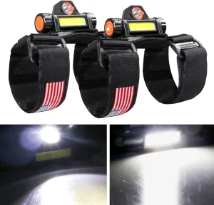 2.0”-4.0” Roll Bar Dome Light UTV LED Interior Lights for Jeep Wrangler CJ YJ TJ JK JL Gladiator JT 1945-2025 Polaris RZR Ranger Cam Am Golf Cart ATV Boat US Flag 2 Pack