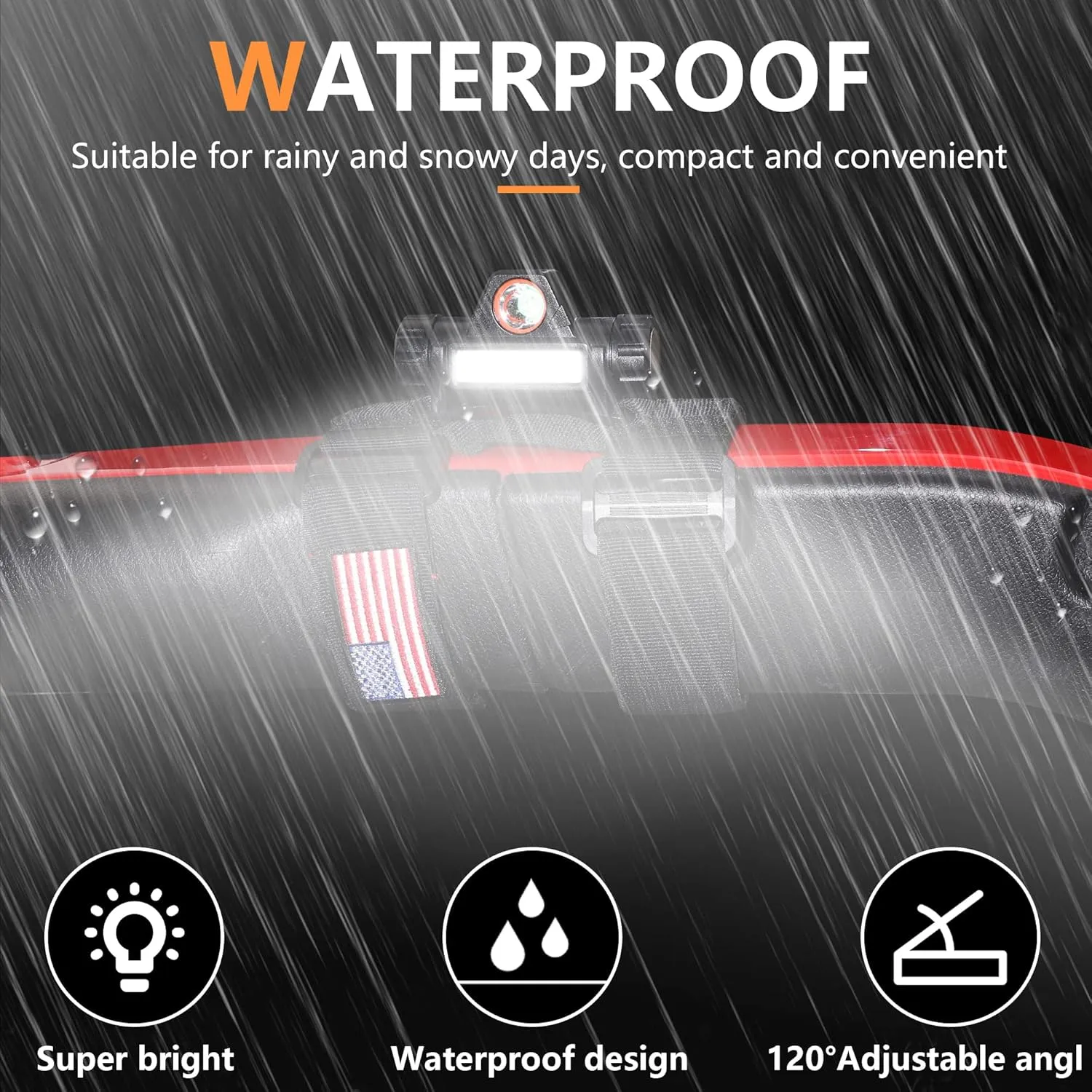 2.0”-4.0” Roll Bar Dome Light UTV LED Interior Lights for Jeep Wrangler CJ YJ TJ JK JL Gladiator JT 1945-2025 Polaris RZR Ranger Cam Am Golf Cart ATV Boat US Flag 2 Pack