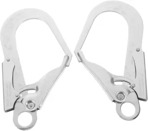 2pcs Auto Locking Carabiner Heavy Duty Large Hook Climbing Hook for Locking Climbing