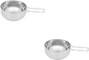 2pcs Outdoor Folding Bowl Camping Cookware for Hiking Fishing and Picnics Lightweight and Easy to Clean Camping Accessories