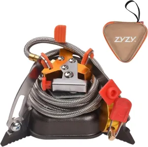 3-Co Camping Stove 6800W Hiking Gas Stove Propane Butane Stove with Piezo Ignition
