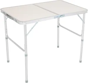 3 Feet Portable Folding Table, Multipurpose Portable Aluminum Alloy Foldable Table, Lightweight Aluminum Camping Table, 35.4in x 23.6in x 27.5in