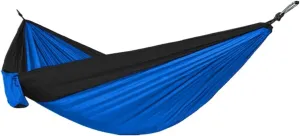 300 * 200cm Portable Camping Parachute Hammock Survival Garden Outdoor Furniture Leisure ?Travel Double Hanging Bed, Black