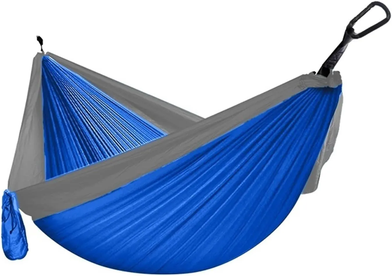 300 * 200cm Portable Camping Parachute Hammock Survival Garden Outdoor Furniture Leisure ?Travel Double Hanging Bed, Blue
