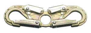 3M DBI-SALA 2108403 Steel Spreader Hook, 10-Inch, Self Closing/Locking, Use With Carabiner To Form A Positioning Assembly, Gold
