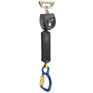 3M DBI-SALA Nano-Lok Personal Self-Retracting Lifeline, Web Aluminum Carabiner, 3100523, 6 ft., Class 1, ANSI