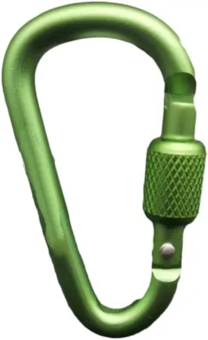 3PCS Camping Equipment Aluminum Alloy Survival Gear Outdoor Carabiner Mountaineering Hook Carabiner