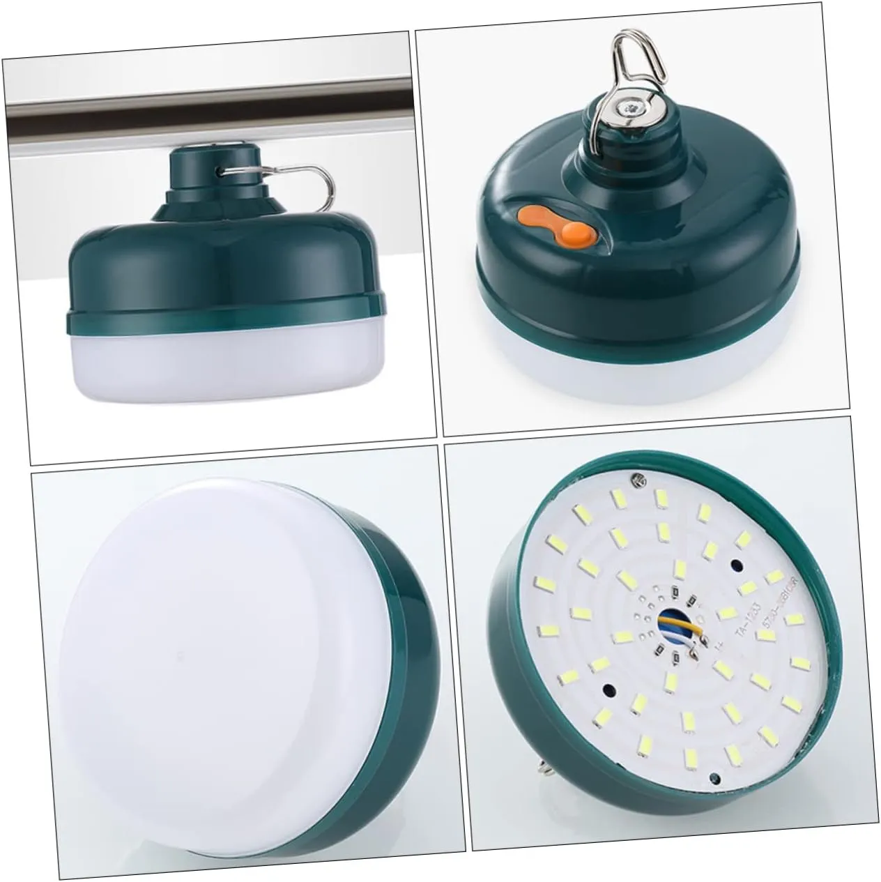 3pcs Rechargeable Led Camping Light USB Charging Design Lighting Modes for Hiking Fishing Beach Tents and Outdoor Activities