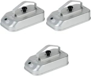 3pcs Sturdy Camping Tea Pot Non-slip Handle and Easy Pour Design for Outdoor Use