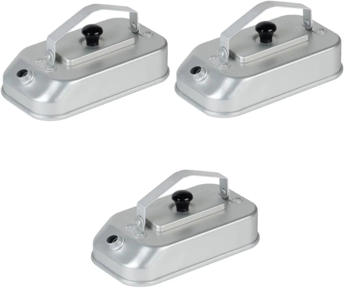 3pcs Sturdy Camping Tea Pot Non-slip Handle and Easy Pour Design for Outdoor Use