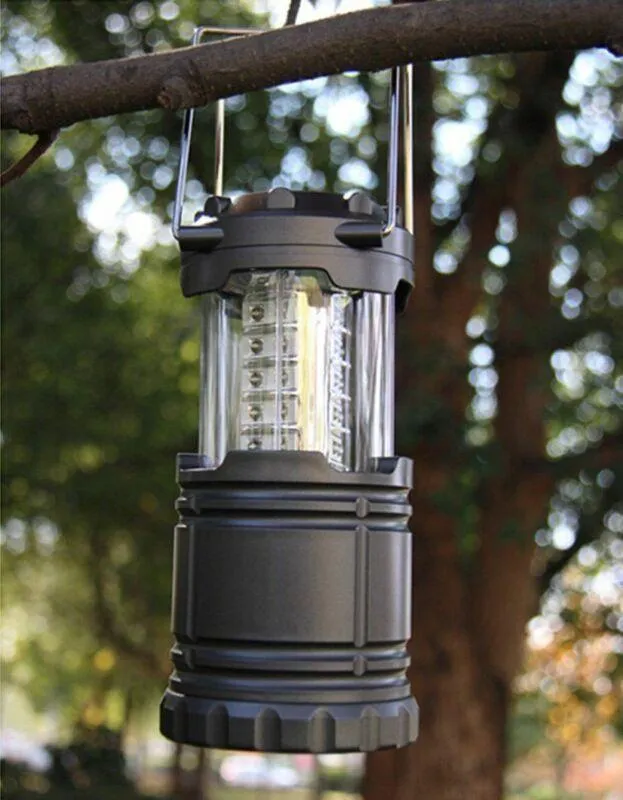 4 Count Collapsible LED Emergency Lamp