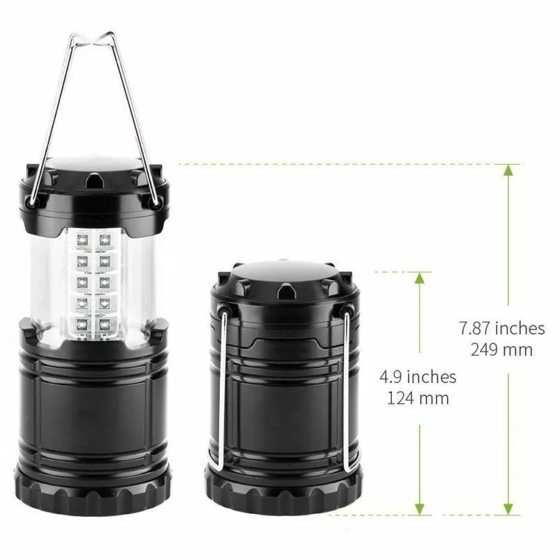 4 Count Collapsible LED Emergency Lamp