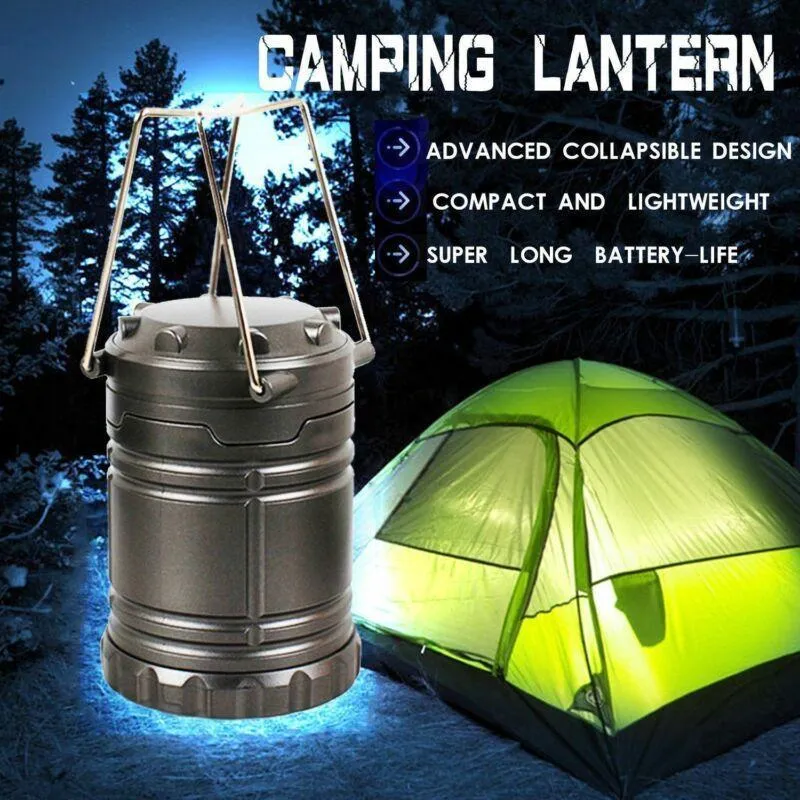 4 Count Collapsible LED Emergency Lamp