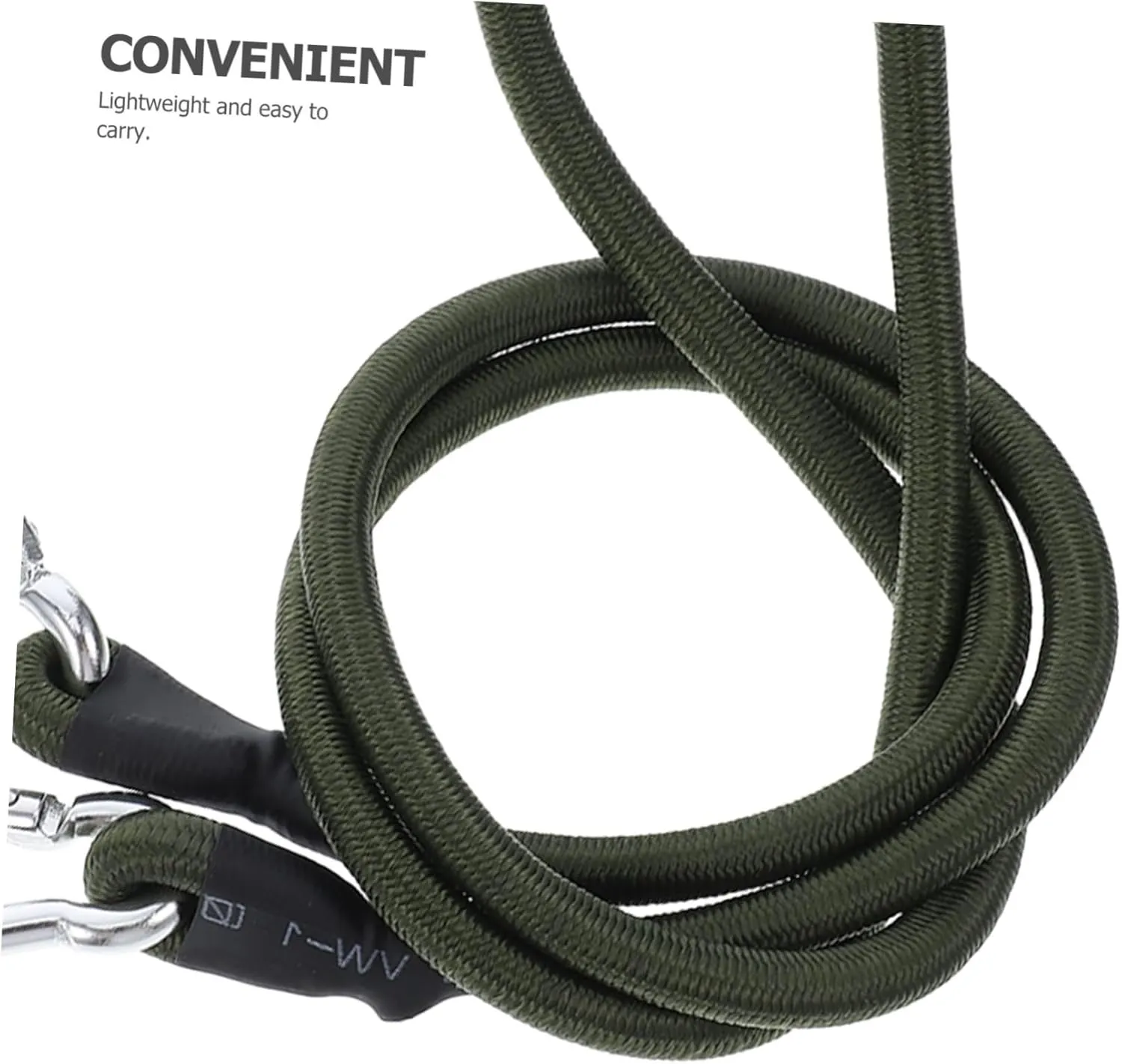 4 Pack Luggage Tie-Down Ropes with Elastic Bungee Cords for Travel Tension Straps Camping Hiking
