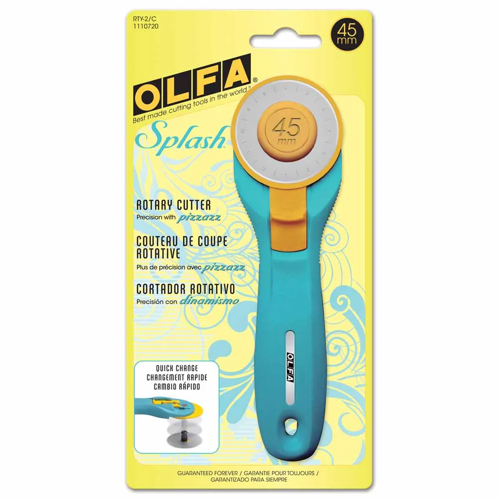 45mm Rotary Cutter - Aqua - Olfa