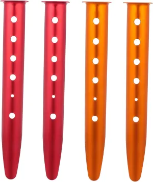 4pcs Aluminum Alloy Tent Stakes Camping Pegs for Beach Tent Accessories Outdoor Stakes