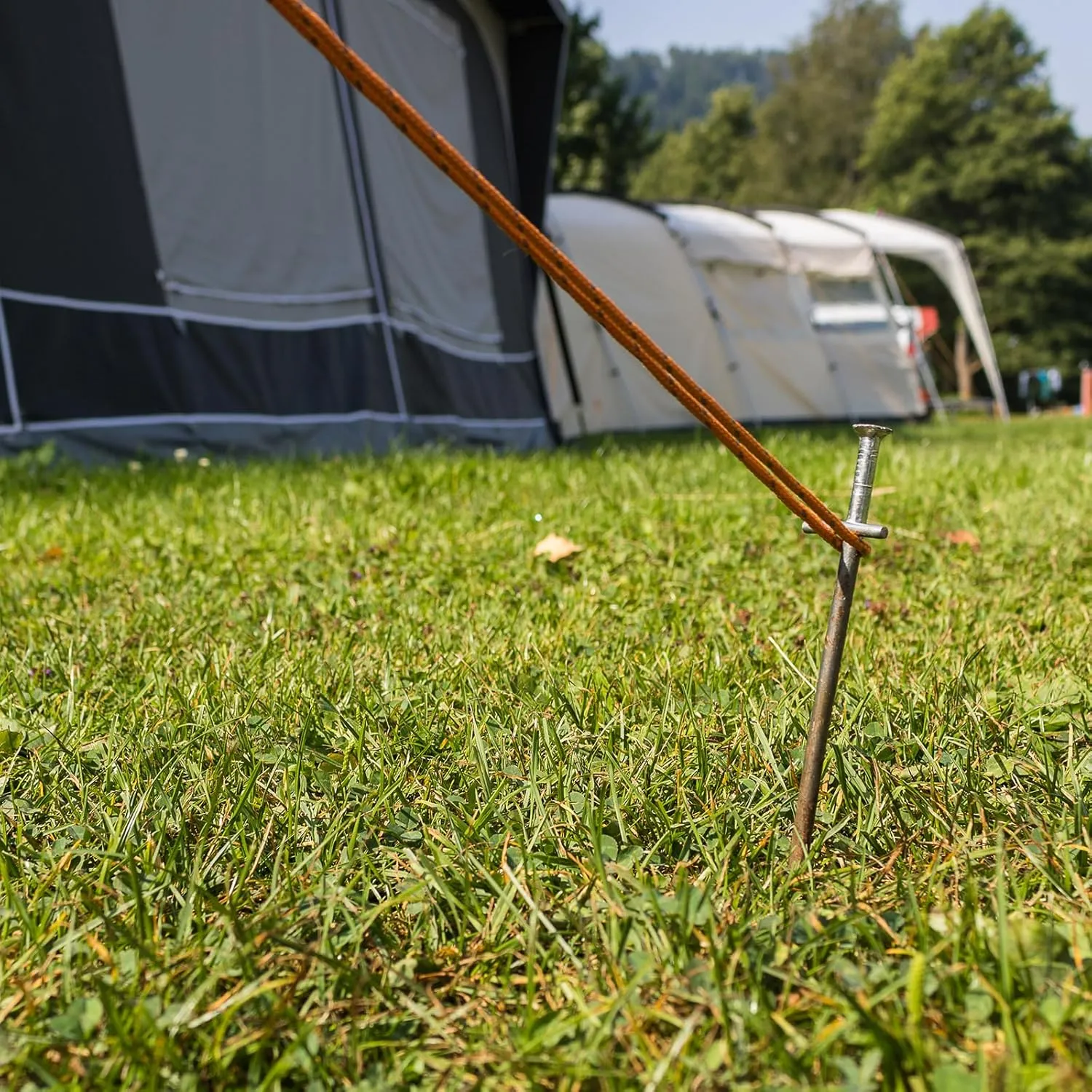 4Pcs Reflective Tent Guy Ropes Outdoor Tent Guide Rope Winds Line with Aluminum Guy Rope Tensioner for Camping Hiking