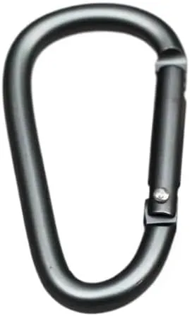 5Pcs D Shape Carabiner Camping Equipment Alloy Aluminum Carabiner