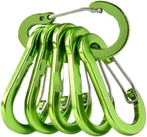 6/12pcs Outdoor Camping Tool Carabiner Acessories Carabiner